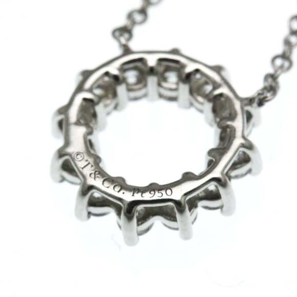 TIFFANY Authentic Silver Diamond Necklace - Picture 6 of 13